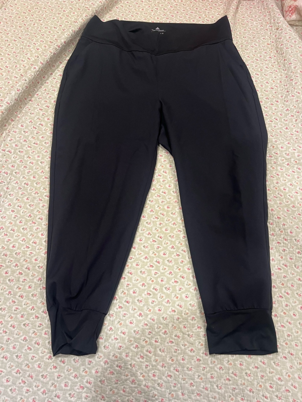 adidas Black Athletic Jogger Pants